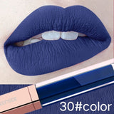 24 Color Make Up Liquid Lipstick Waterproof Mate Red Lip Long Lasting Ultra Matte Lip Gloss Black Blue Nude Lipstick