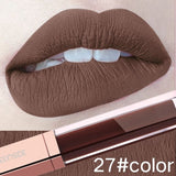 24 Color Make Up Liquid Lipstick Waterproof Mate Red Lip Long Lasting Ultra Matte Lip Gloss Black Blue Nude Lipstick