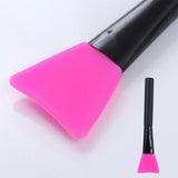 Women Fashion 1pc Silicone Facial Face Mask Brush Mask Mud Mixing Brush Tool 5 Color Soft Women Skin Face Care tool