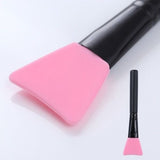 Women Fashion 1pc Silicone Facial Face Mask Brush Mask Mud Mixing Brush Tool 5 Color Soft Women Skin Face Care tool