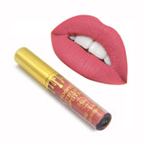 Matte Liquid Lipstick Makeup Nude Matt Lip Gloss Lips Make up Cosmetics Waterproof Velvet Lip Stick Smooth Lipgloss Sample Size