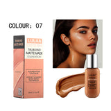 Womens Makeup Liquid Foundation Matte Long Wear Soft Oil Control BB CC Concealer Cream Sun Block Natural Korean Cosmetics