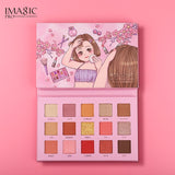 IMAGIC Eyeshadow Palette 15 Colors Matte Shimmer Glitter  Matte Paleta De Maquiagem Collectie Charming Oogschaduw  Kleurenpalet