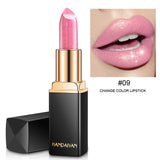 2019 New 9 Colors Luxury Lipstick Lips Makeup Waterproof Shimmer Long Lasting Pigment Nude Pink Mermaid Shimmer Lipsticks Makeup