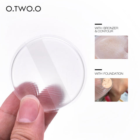 O.TWO.O Soft Silicone Foundation Makeup Puff Cosmetic Beauty Tools Sponge for Women BB CC Cream