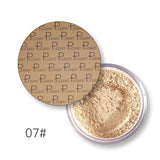 Pudaier Makeup Face Loose Powder For Women Dark Skin Long Lasting Whitening Bronzer Contour Nude Base Foundation Setting Powder