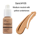 Perfect Beauty New 30ml Foundation Soft Matte Long Wear Oil Control Concealer Liquid Foundation Cream Fashion Womens Makeup