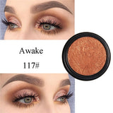 Hot Fashion Makeup Eye Shadow Soft Glitter Shimmering Colors Eyeshadow Metallic Eye Cosmetic For All Kinds Of Skin Drop Shipping