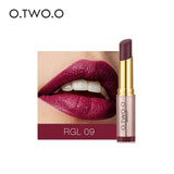 O.TWO.O Brand Makeup Lipstick Matte Organizer Popular 20 Colors Long Lasting Waterproof Nude Lipstick Matte Lip Cosmetics