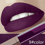 24 Color Make Up Liquid Lipstick Waterproof Mate Red Lip Long Lasting Ultra Matte Lip Gloss Black Blue Nude Lipstick