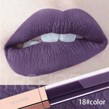 24 Color Make Up Liquid Lipstick Waterproof Mate Red Lip Long Lasting Ultra Matte Lip Gloss Black Blue Nude Lipstick