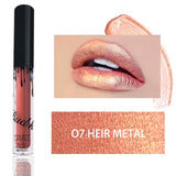 BUD K Brand liquid Kyliejenner lipstick glitter Sexy Color waterproof Long Lasting mate gloss pen Make up red matte lip baton