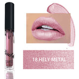 BUD K Brand liquid Kyliejenner lipstick glitter Sexy Color waterproof Long Lasting mate gloss pen Make up red matte lip baton