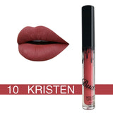 BUD K Brand liquid Kyliejenner lipstick glitter Sexy Color waterproof Long Lasting mate gloss pen Make up red matte lip baton