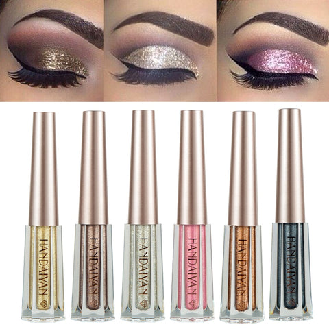 Liquid Eyeshadow Glitter Eye Shadow Pen Waterproof Long Lasting Shimmer Shine metallic Liner Party Eye Cosmetic Makeup