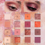 FOCALLURE New Sunrise Eye Shadow Palette Glitter Matte Pigment Eyeshadow Loose Powder Luxury Quality Eyeshadow