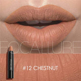 FOCALLURE Matte Lipstick Makeup Sexy Beauty Waterproof Lipstick Pencil Waterproof long lasting Easy To Wear Makeup Lip Cosmetic