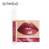 O.TWO.O Mirror Glass Lip Gloss Moisturizing Light Gel No Sticky Shimmer Lipstick Liquid Makeup 7 Color Lipgloss maquiagem