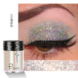 Shiny Ray Holographic Sequins Glitter Shimmer Pigment Eye Shadow Tattoo Lip Nail Body Glitter Festival Party Eye Makeup TSLM1