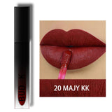 BUD K Brand liquid Kyliejenner lipstick glitter Sexy Color waterproof Long Lasting mate gloss pen Make up red matte lip baton