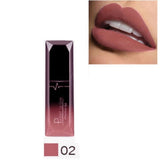 Hot Sales Waterproof Nude Matte Velvet Glossy Lip Gloss Lipstick Lip Balm Sexy Red Lip Tint 21 Colors Women Fashion Makeup Gift