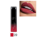 Hot Sales Waterproof Nude Matte Velvet Glossy Lip Gloss Lipstick Lip Balm Sexy Red Lip Tint 21 Colors Women Fashion Makeup Gift