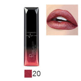 Hot Sales Waterproof Nude Matte Velvet Glossy Lip Gloss Lipstick Lip Balm Sexy Red Lip Tint 21 Colors Women Fashion Makeup Gift