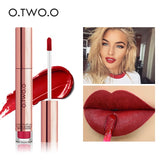 O.TWO.O 12colors Best Sale Hot Cosmetics Makeup Lip Gloss Long Lasting Waterproof Easy to Wear Matte Lipstick